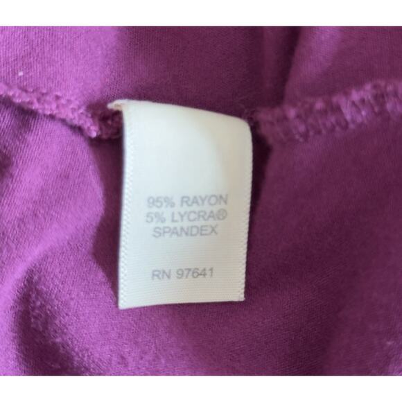 J. JILL Stretchy Empire Waist V-neck Tunic Size L EUC - Picture 4 of 7